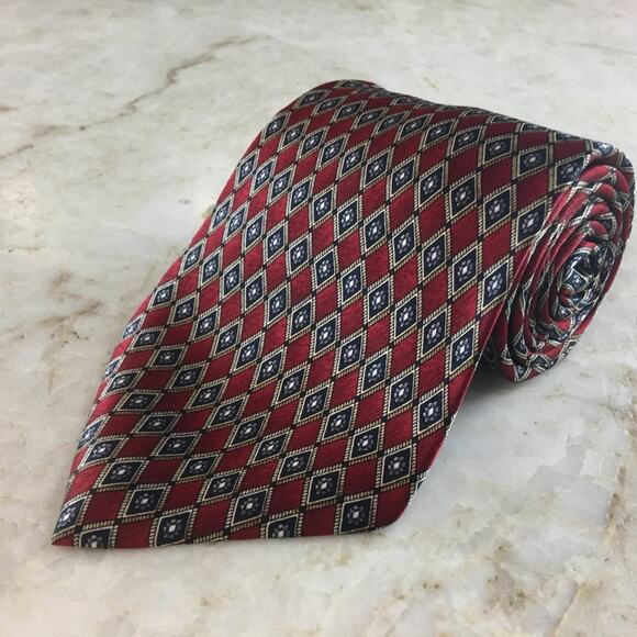 PIERRE CARDIN SILK TIE - Picture 11 of 13
